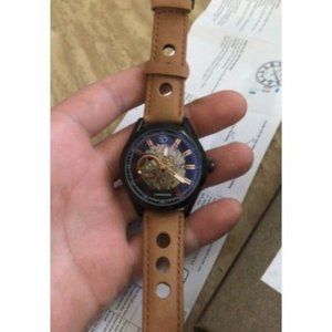 Mens Watches, Mechanical Skeleton Automatic